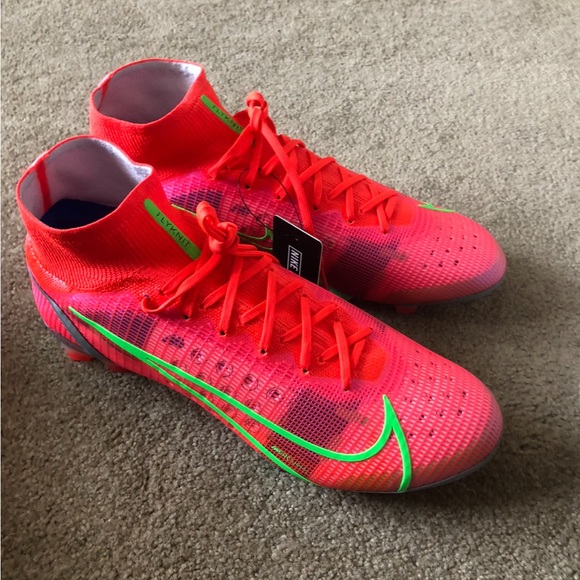 Nike mercurial superfly elite 8 fg soccer cleats size 10 - Picture 2 of 2